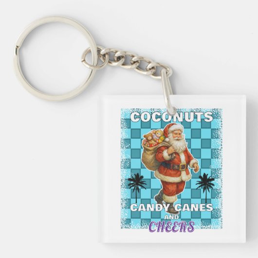 Merry Christmas Schlüsselanhänger (Vorderseite)