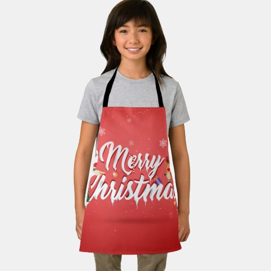Merry christmas schürze (Insitu)