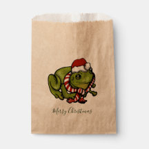 Merry Christmas Shetland Pony Favor Bag