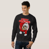 Merry Christmas Shih Tzu Dog Sweatshirt (Vorne ganz)