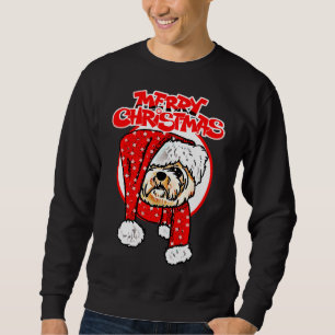 Merry Christmas Shih Tzu Dog Sweatshirt