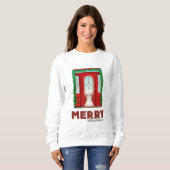 Merry Christmas Shih Tzu Sweatshirt (Vorne ganz)