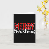 Merry Christmas Shirt Women Men Kids Red Buffalo P Karte (Gelbe Blume)