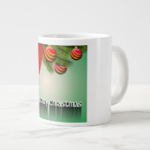 "MERRY CHRISTMAS"-SIGN Jumbo-Tasse (Vorderseite Rechts)