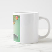"MERRY CHRISTMAS"-SIGN Jumbo-Tasse (Rechts)