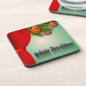 "MERRY CHRISTMAS"-SIGN UNTERSETZER (Linke Seite)