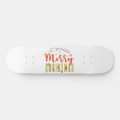MERRY CHRISTMAS SKATEBOARD (Horizontal)