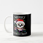 Merry Christmas Skull Skeleton Men Women  Kaffeetasse (Links)