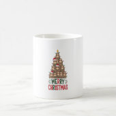 Merry Christmas Sloth Tree Kaffeetasse (Mittel)
