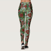 Merry Christmas Snow Globe, Wreath Leggings (Rückseite)