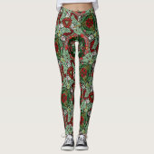 Merry Christmas Snow Globe, Wreath Leggings (Vorderseite)