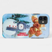 Merry Christmas Snow_iphone5 Case-Mate iPhone Hülle (Rückseite (Horizontal))