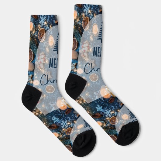 Merry Christmas Socken (Rechts)