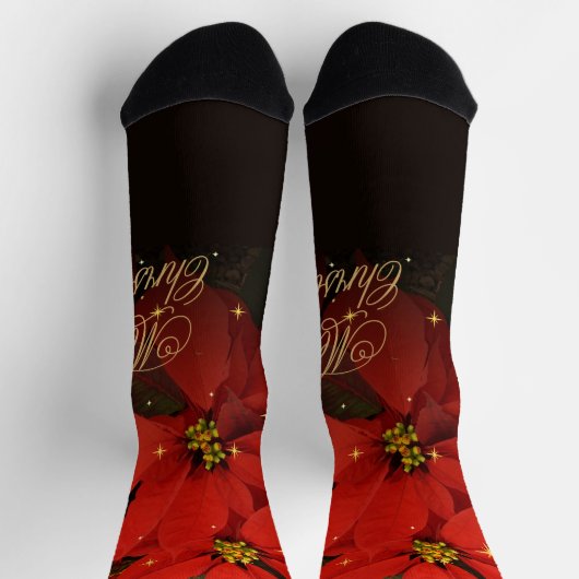 Merry Christmas Socken (Oben)
