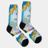 Merry Christmas Socken (Rechts)