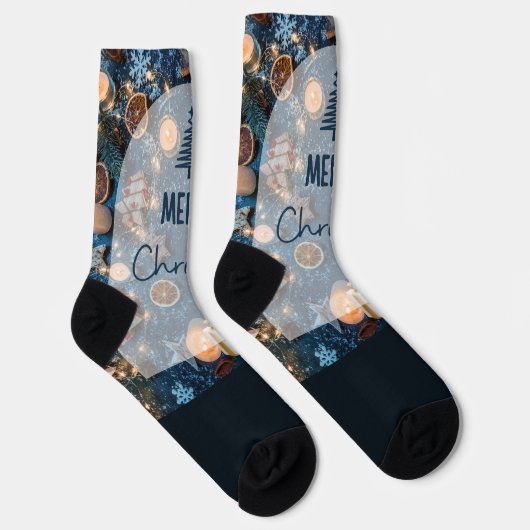 Merry Christmas Socken (Rechts)