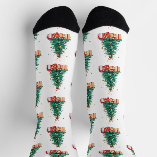 Merry Christmas Socken (Oben)