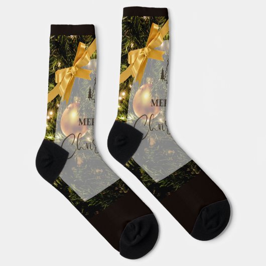 Merry Christmas Socken (Rechts)