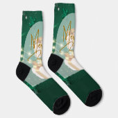 Merry Christmas Socken (Rechts)