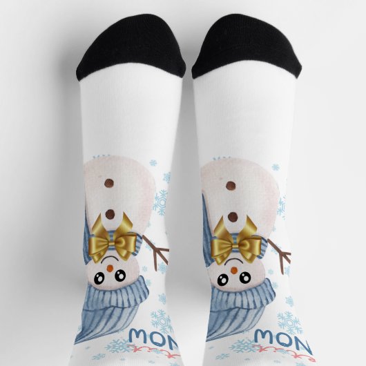 Merry Christmas Socken (Oben)