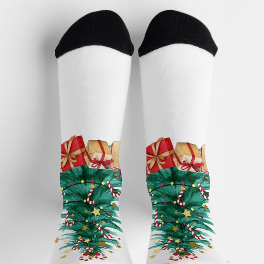 Merry Christmas Socken (Oben)