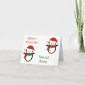 MERRY CHRISTMAS "SPECIAL TWINS" CARD KARTE (Vorderseite)