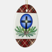 Merry Christmas St. Luke Lutheran Church Keramik Ornament (Rechts)