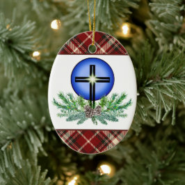 Merry Christmas St. Luke Lutheran Church Keramik Ornament
