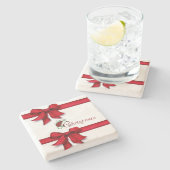 ***MERRY CHRISTMAS*** STEINUNTERSETZER (Seitenansicht)