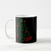 Merry Christmas Stethoscope Nurse Cna Xmas Holiday Kaffeetasse (Links)