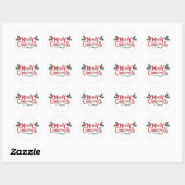 Merry Christmas Sticker Set (Blatt)