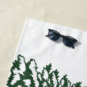 Merry Christmas Strandtuch (Beispiel)