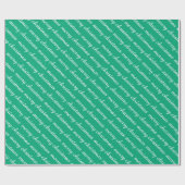 MERRY CHRISTMAS STYLISH MODERN DARK GREEN GIFTS GESCHENKPAPIER (Flach)