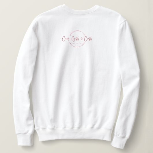 Merry Christmas Sweater Sweatshirt (Design Rückseite)