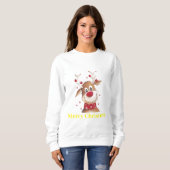 Merry Christmas Sweater Sweatshirt (Vorne ganz)