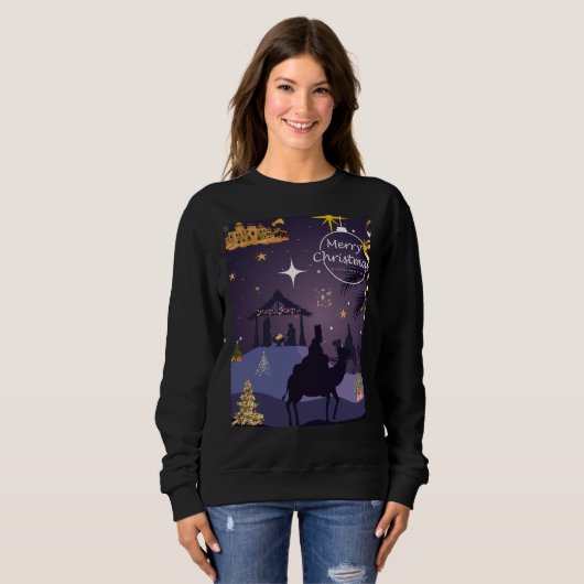 Merry Christmas Sweatshirt (Vorne ganz)