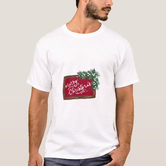 Merry Christmas T-Shirt (Vorderseite)
