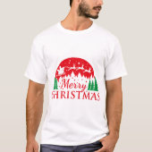 Merry CHRISTMAS T-Shirt (Vorderseite)