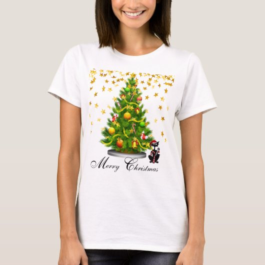 "MERRY CHRISTMAS" T-Shirt (Vorderseite)