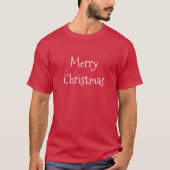 Merry Christmas T-Shirt (Vorderseite)
