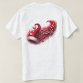Merry Christmas T-Shirt (Design Rückseite)