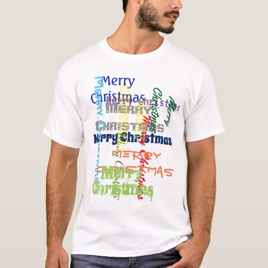 Merry Christmas T-Shirt (Vorderseite)