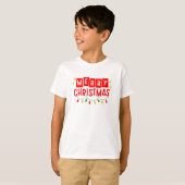 Merry Christmas T-Shirt (Vorne ganz)