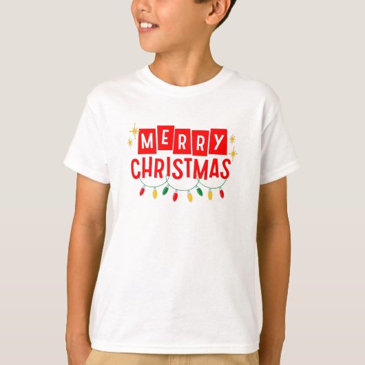 Merry Christmas T-Shirt (Vorderseite)