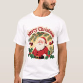 Merry Christmas T-Shirt Design (Vorderseite)