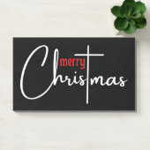 Merry Christmas T-Shirt Post-it Klebezettel (Büro)