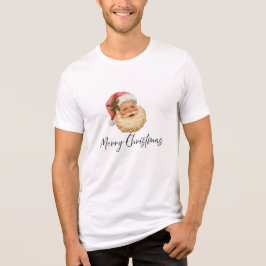 Merry Christmas T-Shirt | Vintage Santa Claus Tee