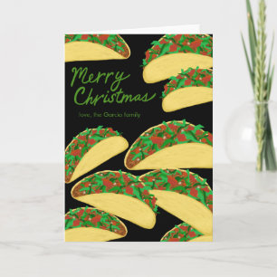 MERRY CHRISTMAS Taca Avalanche Köstliche Custom Feiertagskarte