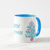 MERRY CHRISTMAS TASSE (VorderseiteRechts)