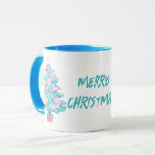 MERRY CHRISTMAS TASSE (Vorderseite Links)